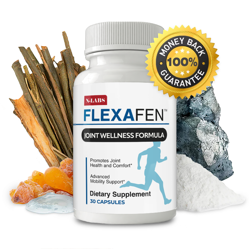 Say goodbye to joint supportaches with Flexafen's natural formula